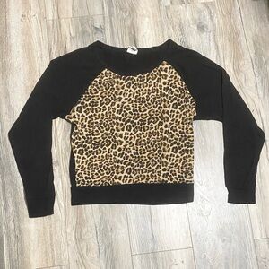 Victoria's Secret PINK Black Long Sleeve Top